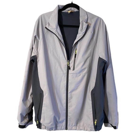 RedHead Windbreaker Jacket Mesh Lined Zip Up Light Weight Rain Resistant - Picture 1 of 6